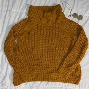 Charlotte Russe Cowl Neck Knitted Sweater